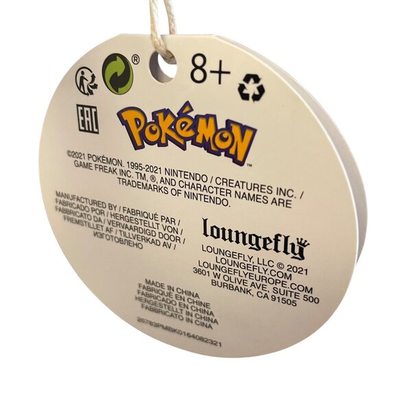 Pokemon Loungefly Piplup Mini Backpack Blue & White Faux Leather Read 4.5 x 9 x - Picture 9 of 16